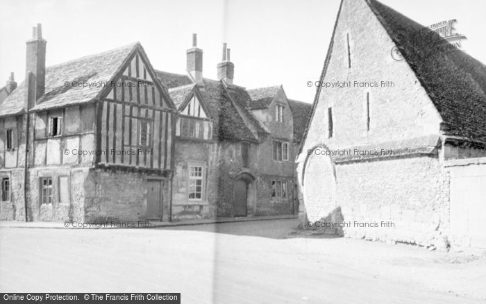 Photo of Lacock, The Village c.1950