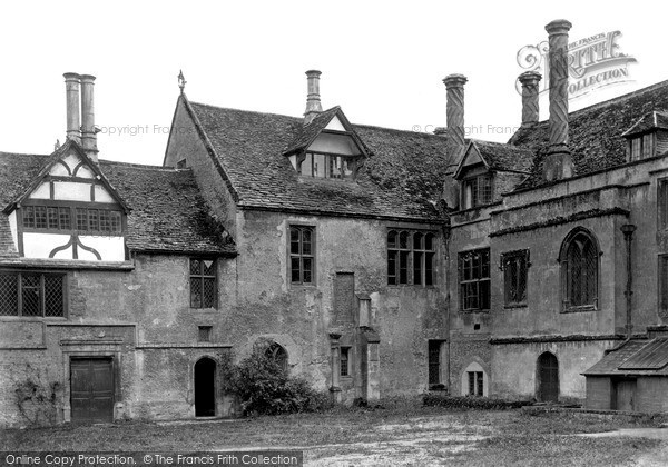 Photo of Lacock, View In Abbey Courtyard c.1955