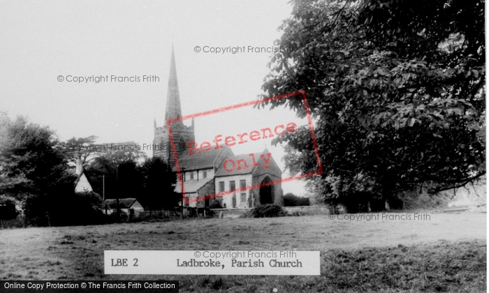 Photo of Ladbroke, Parish Church c.1960