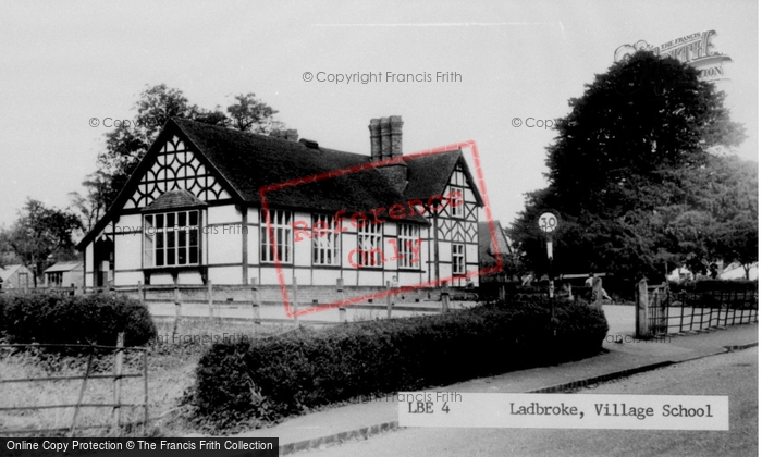 Photo of Ladbroke, Village School c.1965