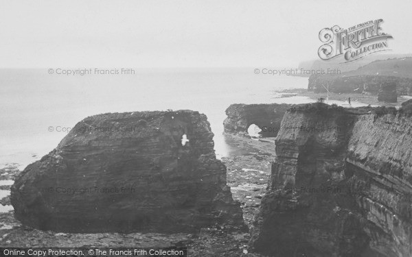 Photo of Ladram Bay, 1906