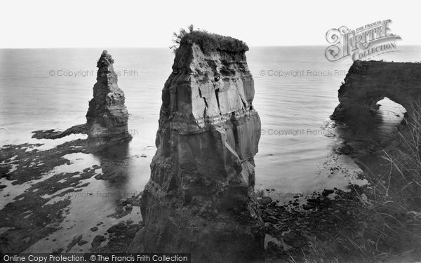 Photo of Ladram Bay, 1918
