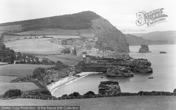 Photo of Ladram Bay, 1925