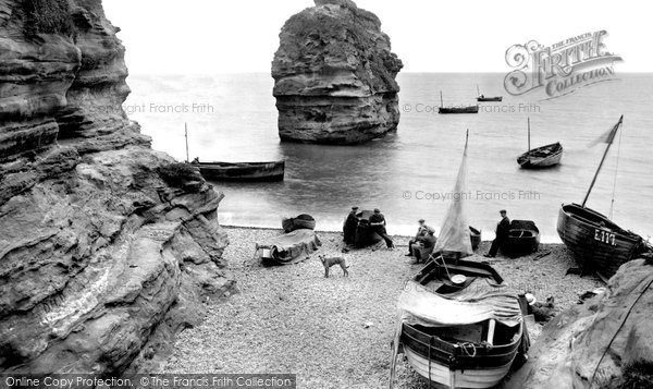 Photo of Ladram Bay, 1925