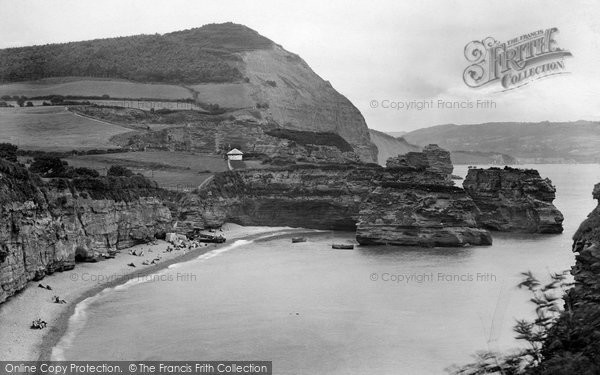 Photo of Ladram Bay, And Peak Hill 1925