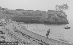 Beach c.1955, Ladram Bay