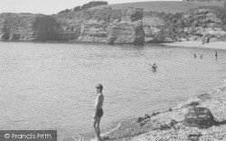 c.1955, Ladram Bay