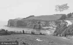 c.1955, Ladram Bay