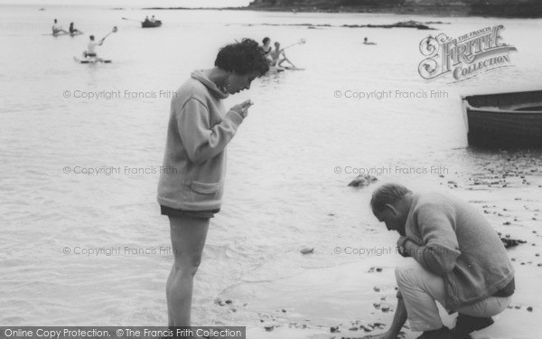 Photo of Ladram Bay, c.1965