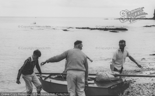 Photo of Ladram Bay, c.1965