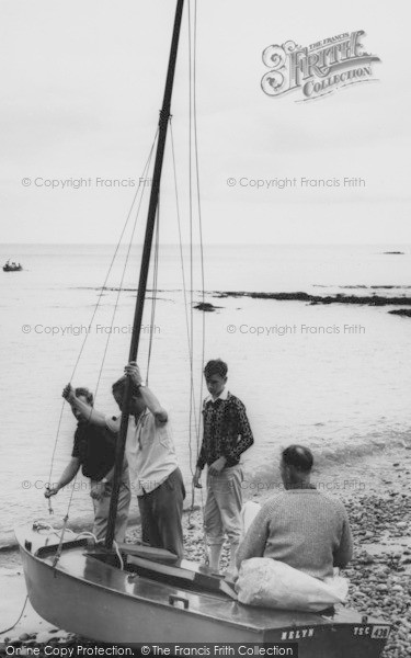 Photo of Ladram Bay, c.1965