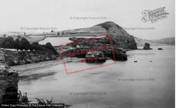 Photo of Ladram Bay, c.1965