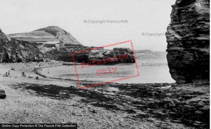 Photo of Ladram Bay, c.1965