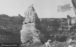 On The Rocks c.1955, Ladram Bay
