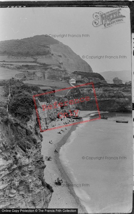 Photo of Ladram Bay, Peak Hill 1925
