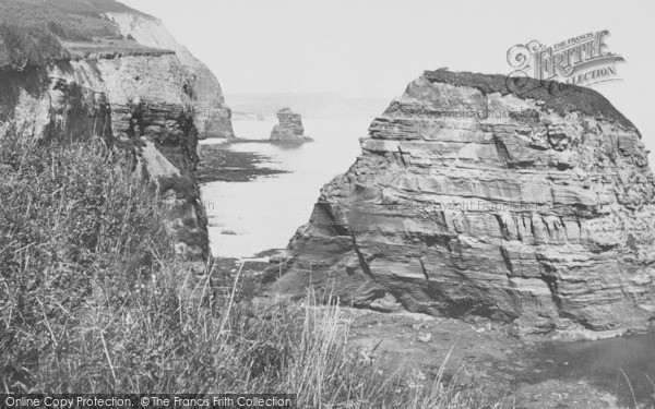 Photo of Ladram Bay, Rocks 1906