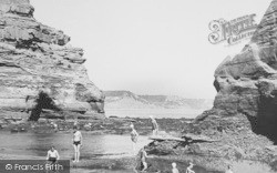 Rocky Pool c.1955, Ladram Bay