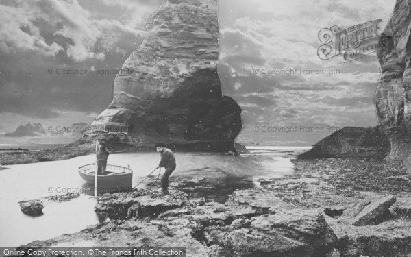 Photo of Ladram Bay, Sea Stack c.1930