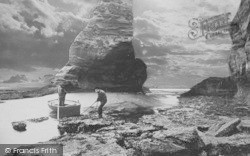 Sea Stack c.1930, Ladram Bay