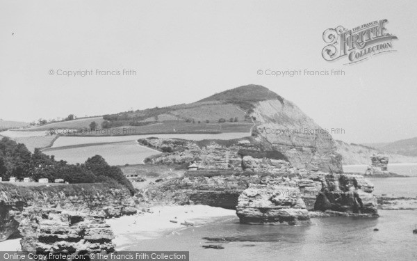 Photo of Ladram Bay, The Bay c.1960