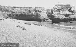 The Beach c.1960, Ladram Bay