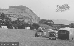 The Camping Field c.1955, Ladram Bay