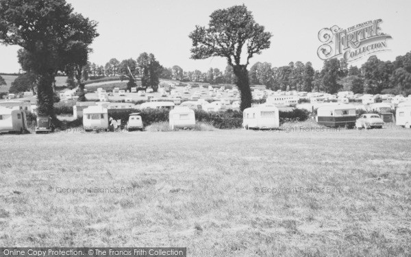 Photo of Ladram Bay, The Caravan Site c.1960