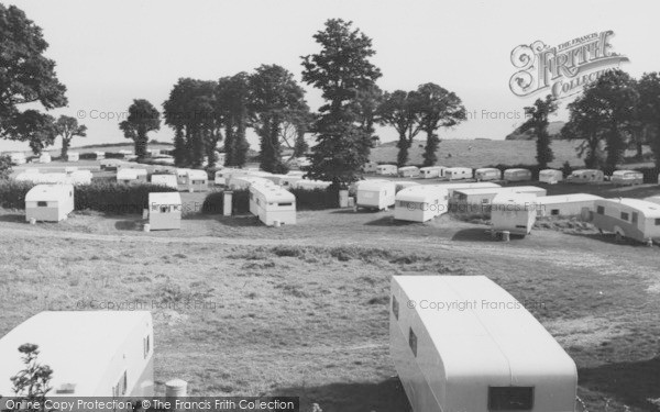 Photo of Ladram Bay, The Caravan Site c.1960