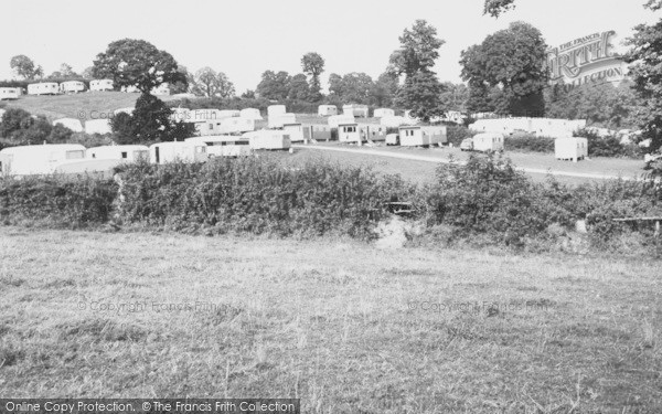 Photo of Ladram Bay, The Caravan Site c.1960