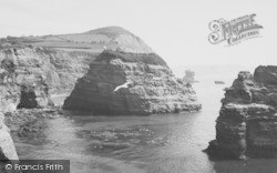 The Cliffs c.1960, Ladram Bay