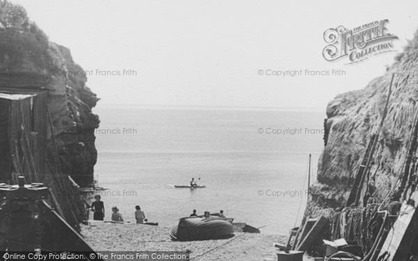 Photo of Ladram Bay, The Slipway c.1955