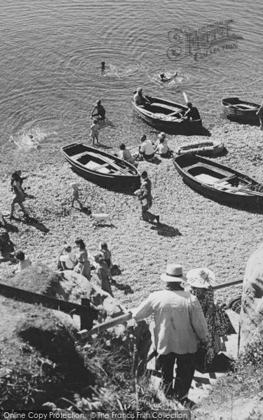 Photo of Ladram Bay, View From The Steps c.1950