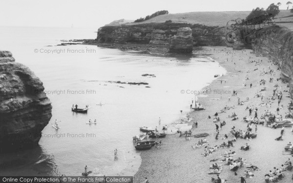 Photo of Ladram Bay, View Of Bay c.1965