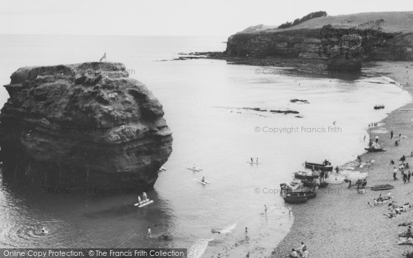 Photo of Ladram Bay, View Of The Bay c.1965