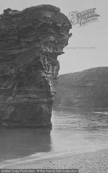 Photo of Ladram Bay, Western Rock c.1890