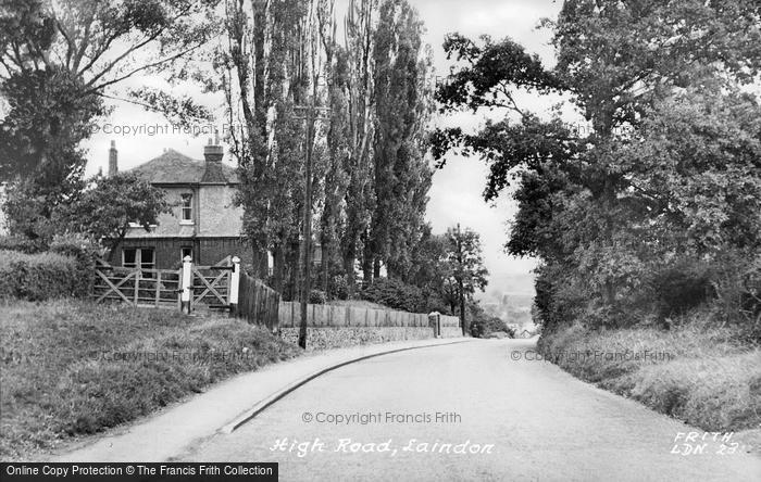 Photo of Laindon, High Road c.1955