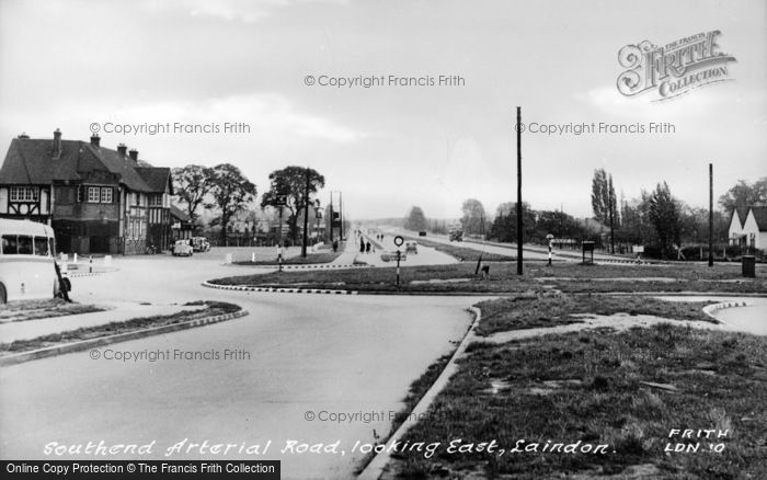 Photo of Laindon, Southend Arterial Road c.1955