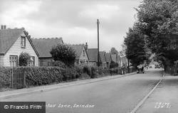 St Nicholas Lane c.1955, Laindon