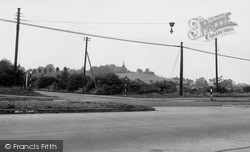 Laindon, the Arterial Road and School Lane Crossroads c1955