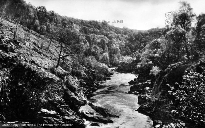 Photo of Lairg, River Shin From Shin Falls c.1939