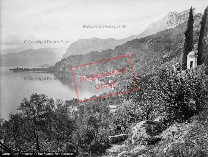 Photo of Lake Como, Promontory  Of Mennaggio c.1860