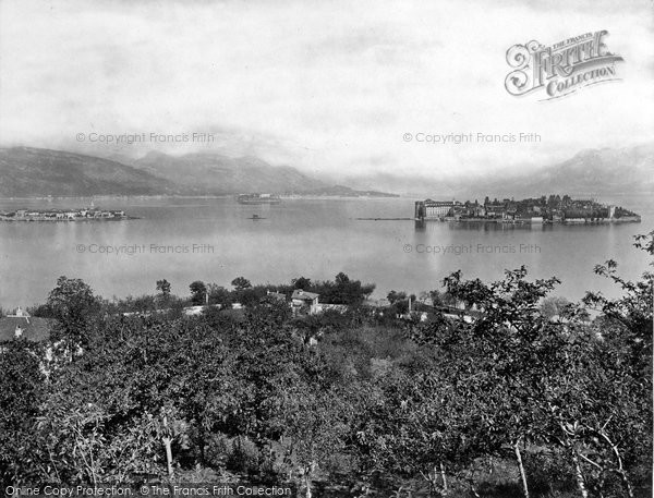 Photo of Lake Maggiore, Borromean Islands c.1860