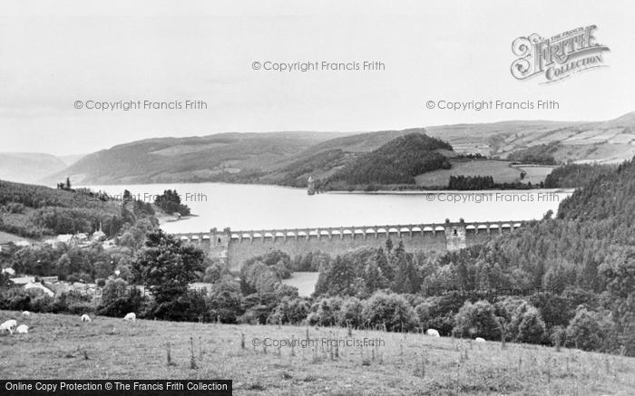 Photo of Lake Vyrnwy, The Lake And Dam c.1955
