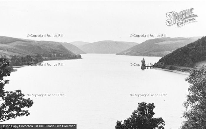 Photo of Lake Vyrnwy, The Lake c.1955
