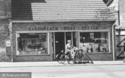 Parking A Bicycle c.1960, Lakenheath