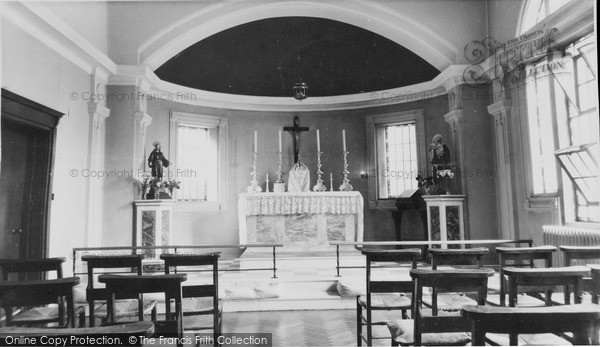 Photo of Laleham, Abbey, Guest House Chapel c.1955