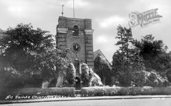 All Saints Church c.1960, Laleham