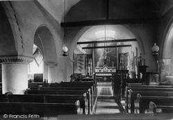 Church Interior 1895, Laleham