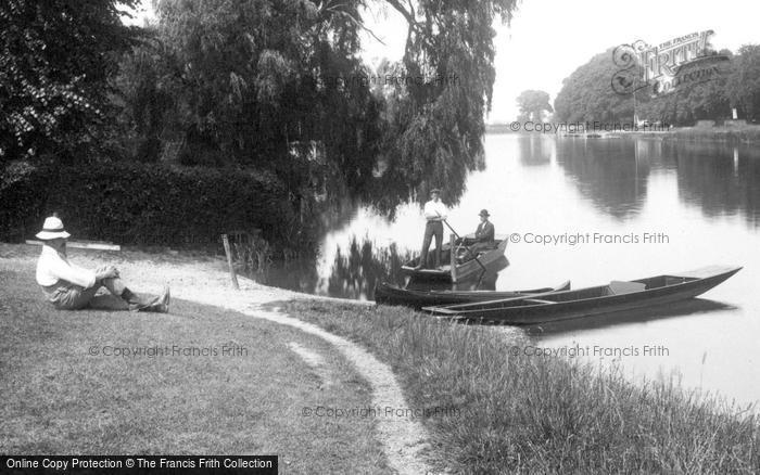 Photo of Laleham, Crossing The River 1904