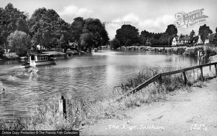 Photo of Laleham, The River c.1955